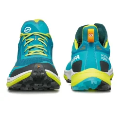 Scarpa Mens Golden Gate Kima RT Trail Running Shoes - Blue-Lime Outlet