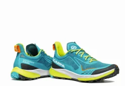 Scarpa Mens Golden Gate Kima RT Trail Running Shoes - Blue-Lime Outlet
