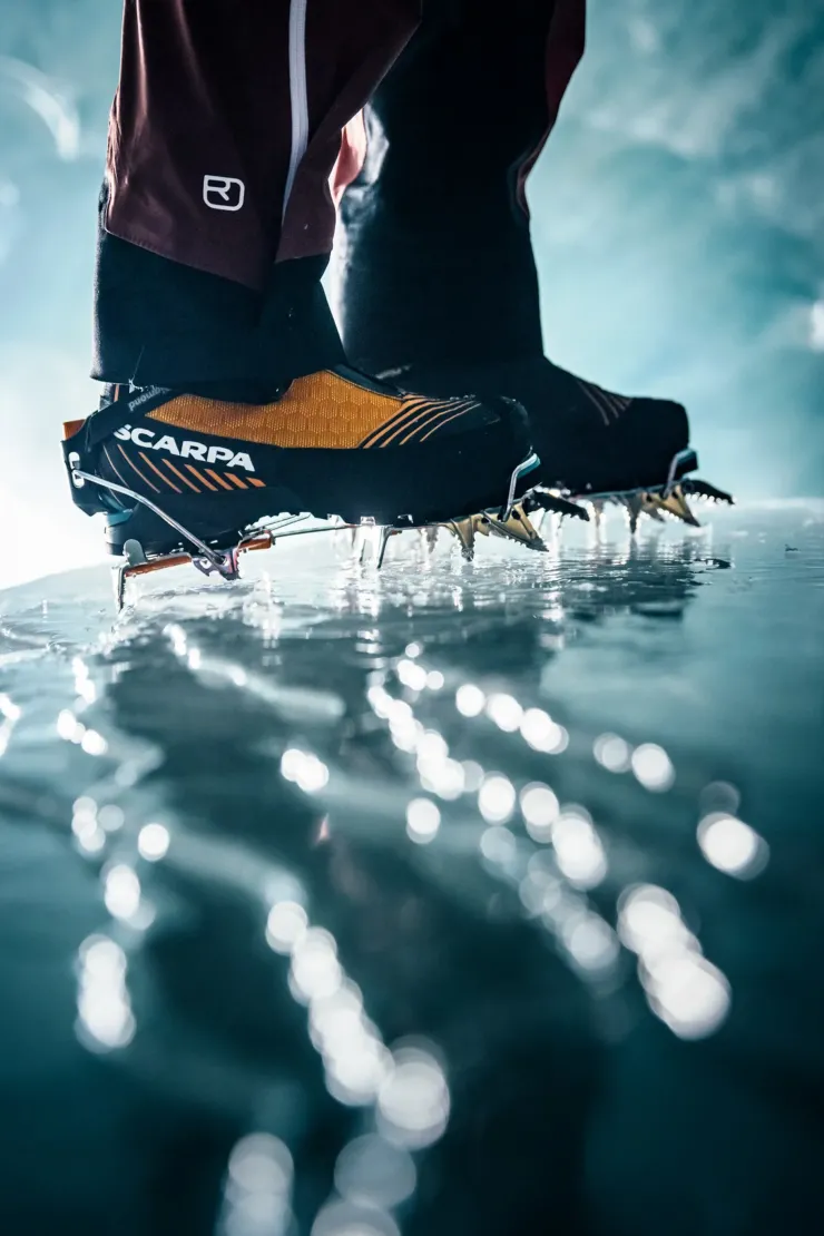 Scarpa Mens Phantom Tech HD Boots - Black-Bright Orange Clearance