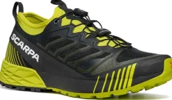 Scarpa Mens Ribelle Run Shoes - Black-Lime Best