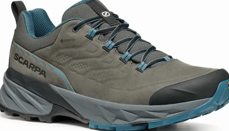 Scarpa Mens Rush 2 Pro GTX Shoe - Titanium-Ocean Fashion