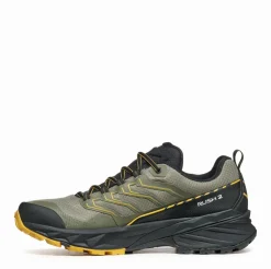 Scarpa Mens Rush GTX 2 Shoes - Moss-Sulpher Sale