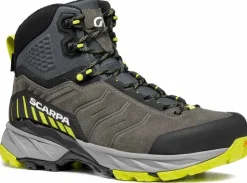 Scarpa Mens Rush TRK GTX Boots - Titanium-Lime Hot