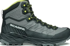 Scarpa Mens Rush TRK LT GTX Boots - Gray-Lime Fashion