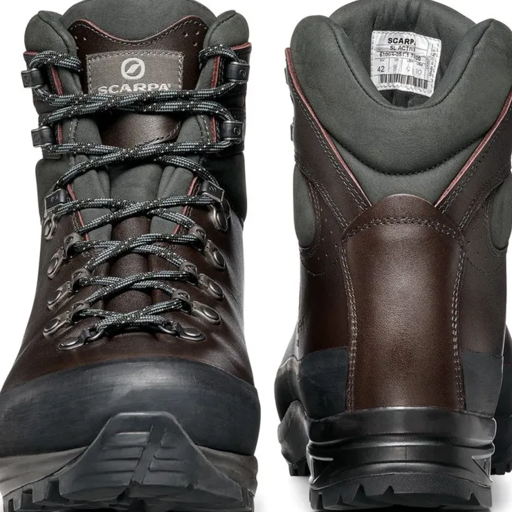 Scarpa Mens SL Activ Boots - Bordeaux Hot