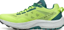 Scarpa Mens Spin Planet Trail Running Shoes - Sunny Green-Petrol Fashion