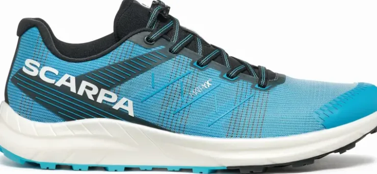 Scarpa Mens Spin Race Running Shoe - Azure-White Online