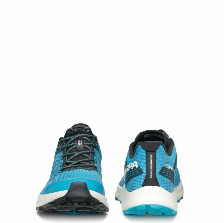 Scarpa Mens Spin Race Running Shoe - Azure-White Online