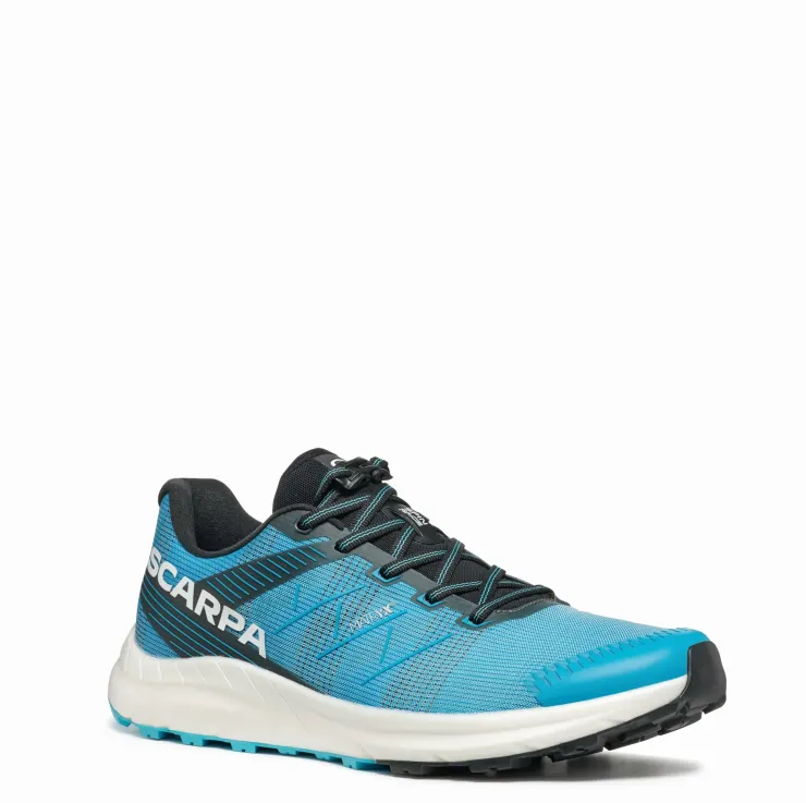 Scarpa Mens Spin Race Running Shoe - Azure-White Online