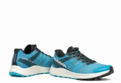 Scarpa Mens Spin Race Running Shoe - Azure-White Online