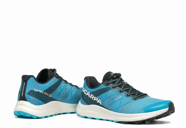 Scarpa Mens Spin Race Running Shoe - Azure-White Online