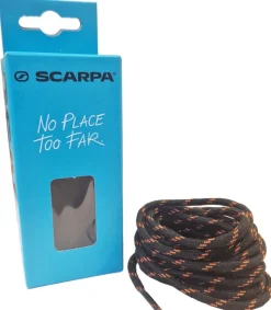 Scarpa Mountain Elite Laces - 150cm - Black-Orange Fashion