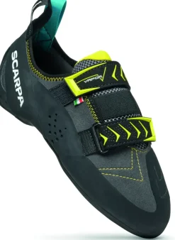 Scarpa Vapour V Climbing Shoe - Smoke-Yellow Discount