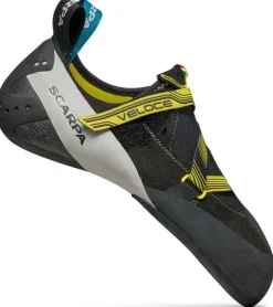 Scarpa Veloce Climbing Shoes - Black-Yellow Clearance