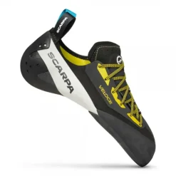 Scarpa Veloce Lace Climbing Shoes - Black-Yellow Hot