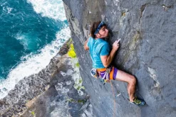 Scarpa Veloce Lace Climbing Shoes - Black-Yellow Hot