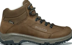 Scarpa Womens Cyrus Mid GTX Shoes - Brown Clearance