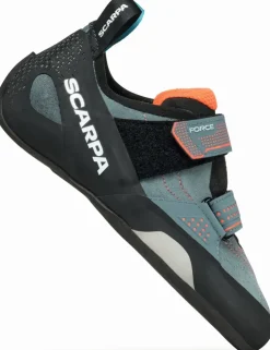 Scarpa Womens Force Climbing Shoe - Conifer-Coral Hot