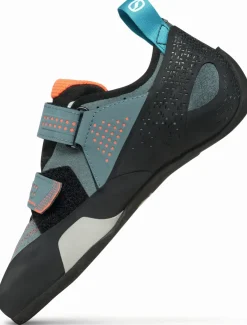 Scarpa Womens Force Climbing Shoe - Conifer-Coral Hot