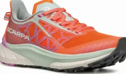 Scarpa Womens Golden Gate 2 ATR Running Shoe - Orange Fluo-Orchid Hot
