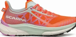 Scarpa Womens Golden Gate 2 ATR Running Shoe - Orange Fluo-Orchid Hot