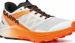Scarpa Womens Spin Ultra 2 Running Shoe - Ice-Orange Fluo Hot