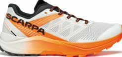 Scarpa Womens Spin Ultra 2 Running Shoe - Ice-Orange Fluo Hot