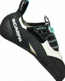 Scarpa Womens Vapour S Climbing Shoes - Dust Grey-Aqua Clearance
