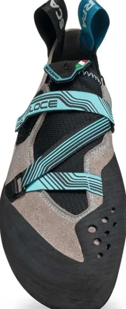Scarpa Womens Veloce Climbing Shoes - Light Grey-Maldive Online