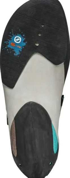 Scarpa Womens Veloce Climbing Shoes - Light Grey-Maldive Online