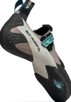 Scarpa Womens Veloce Climbing Shoes - Light Grey-Maldive Online