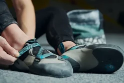 Scarpa Womens Veloce Climbing Shoes - Light Grey-Maldive Online