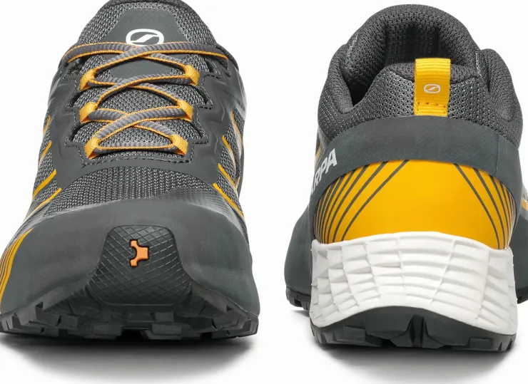 Scarpa Youth RR-Y Shoes - Anthracite-Saffron New