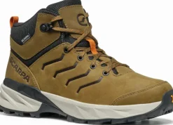 Scarpa Youth RS Pro WP-Y Shoe - Sage-Rust Orange Clearance