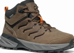 Scarpa Youth RS Pro WP-Y Shoe - Anthracite-Rust Orange Outlet