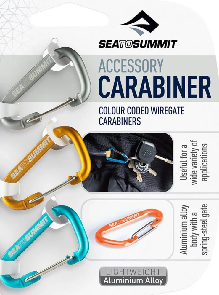 Sea To Summit Accessory Carabiner Set - 3pcs Outlet