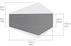 Sea To Summit Alto TR1 PLUS Tent Package - Green Fashion