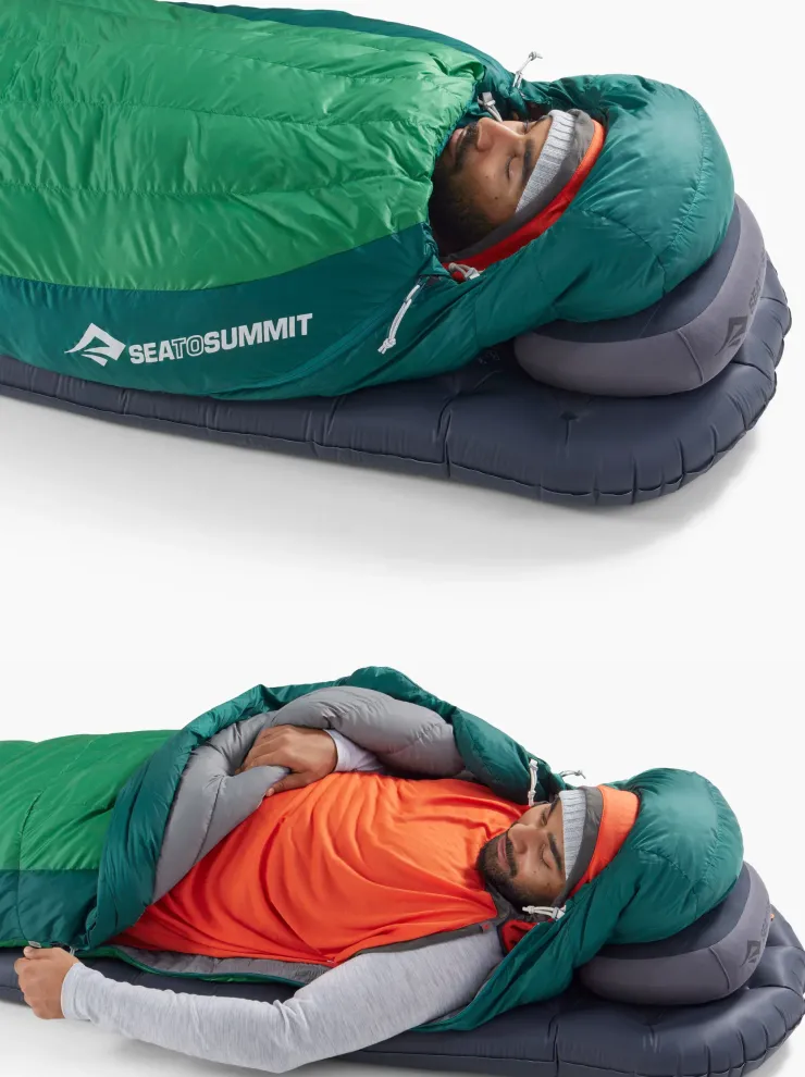 Sea To Summit Ascent -1C Down Sleeping Bag - Long Clearance