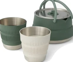 Sea To Summit Detour Stainless Steel Kettle Cook Set - 2P - 3 Piece Clearance