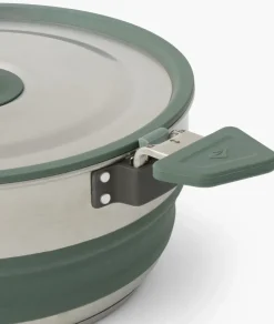 Sea To Summit Detour Stainless Steel Collapsible Pot - 3L Hot