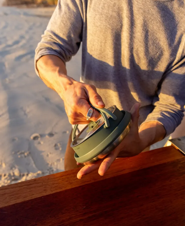 Sea To Summit Detour Stainless Steel Collapsible Kettle - 1.6L Clearance