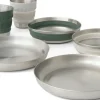 Sea To Summit Detour Stainless Steel Collapsible Dinnerware Set - 2P - 6 Piece Hot