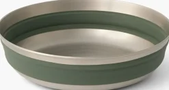 Sea To Summit Detour Stainless Steel Collapsible Bowl - L - Laurel Wreath Sale