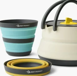 Sea To Summit Frontier UL Collapsible Kettle Cook Set - 2P - 3 Piece Fashion