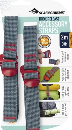 Sea To Summit Hook Release Accessory Straps - 20mm X 2m Outlet
