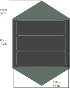 Sea To Summit Ikos TR3 Tent - Laurel Wreath Outlet