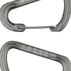 Sea To Summit Large Accessory Carabiners - 2pcs - Grey New