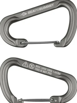 Sea To Summit Large Accessory Carabiners - 2pcs - Grey New
