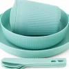 Sea To Summit Passage Dinnerware Set - 1P - 7 Piece - Aqua Sea Sale
