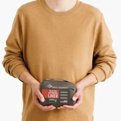 Sea To Summit Reactor Extreme Sleeping Bag Liner - Mummy with Drawcord - Standard Hot